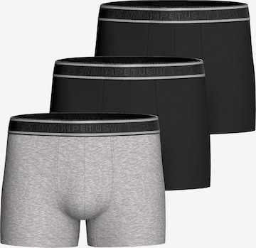 Boxers IMPETUS en noir : devant
