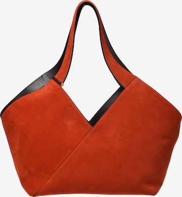 BALDININI Schoudertas in Rood: voorkant