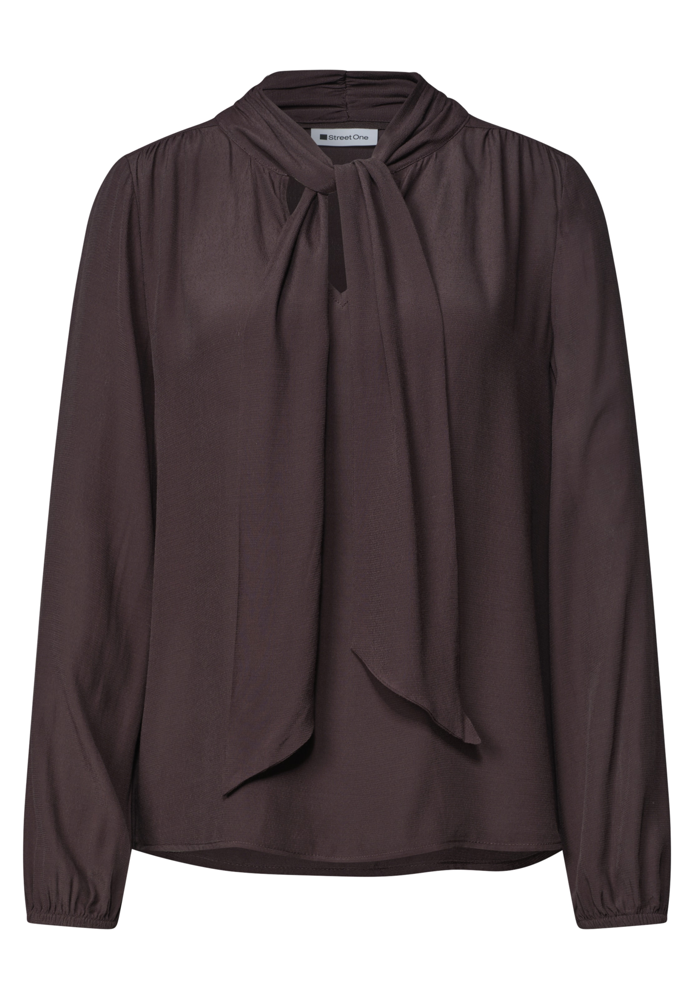 STREET ONE Blouse in Brown: front