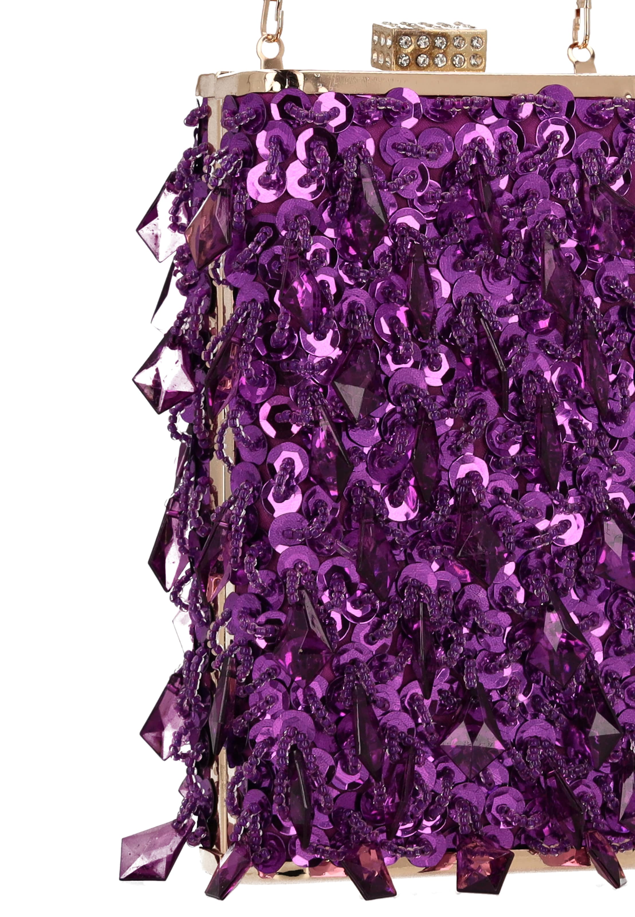 faina - Bolso de noche en lila