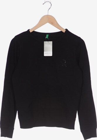 UNITED COLORS OF BENETTON Sweater S in Schwarz: predná strana