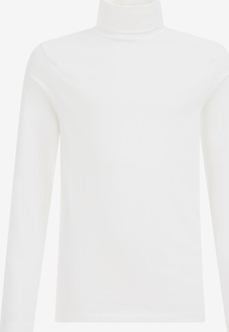 T-Shirt WE Fashion en blanc : devant