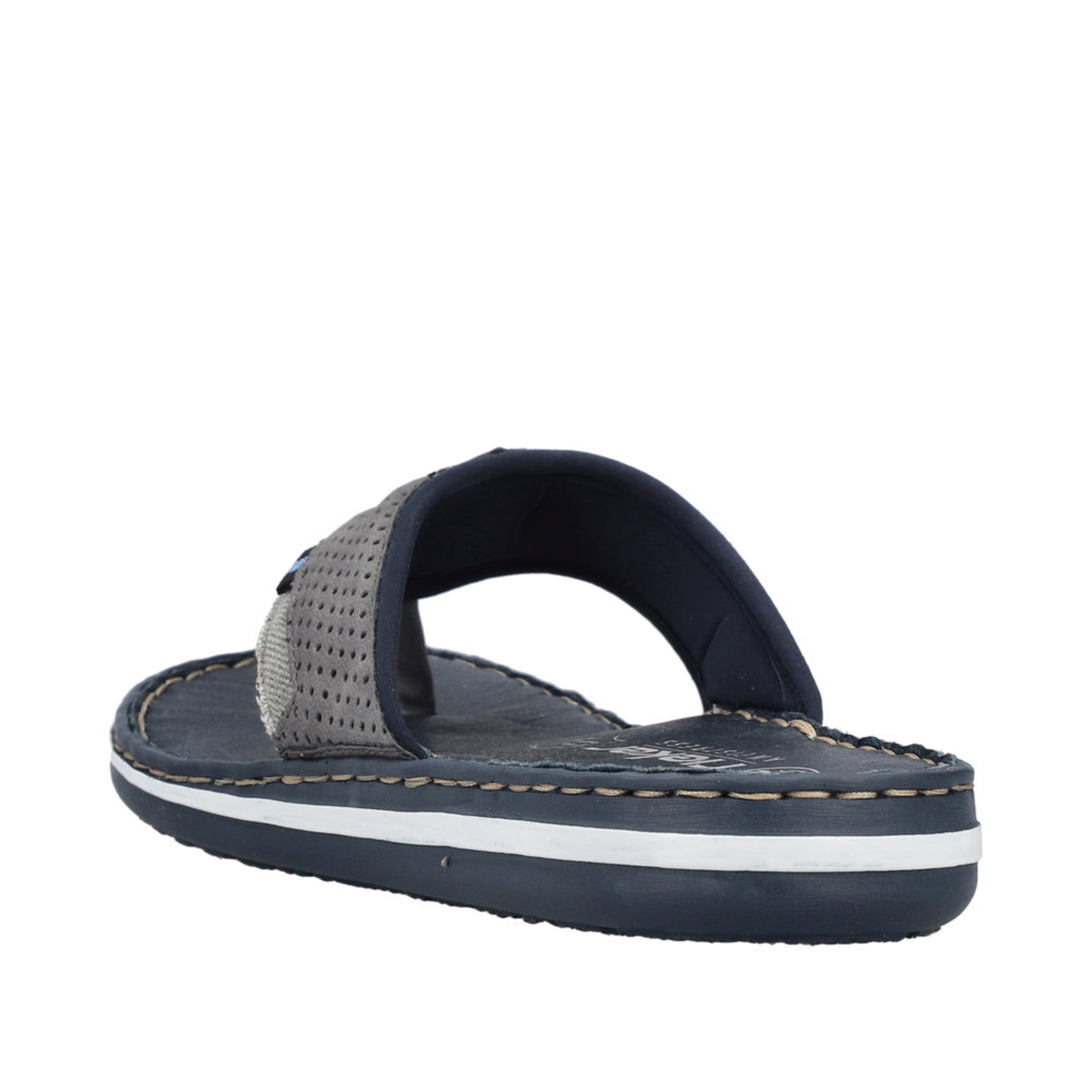 Rieker T-Bar Sandals in Blue