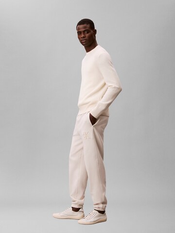 Calvin Klein Jeans Tapered Bukser i hvid