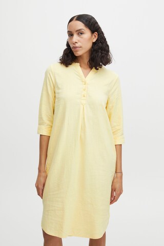 b.young Shirt Dress 'Falakka' in Yellow: front