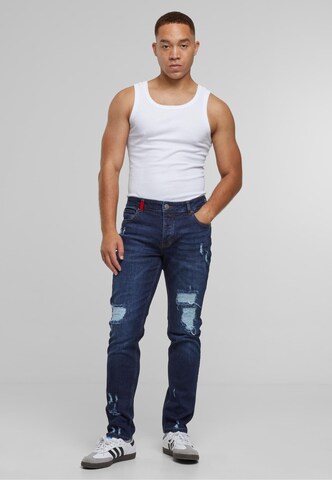 2Y Premium Regular Jeans 'Miguel' in Blauw
