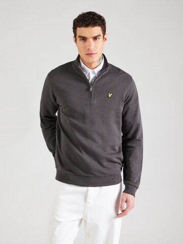 Lyle & Scott Sweatshirt in Grijs: voorkant