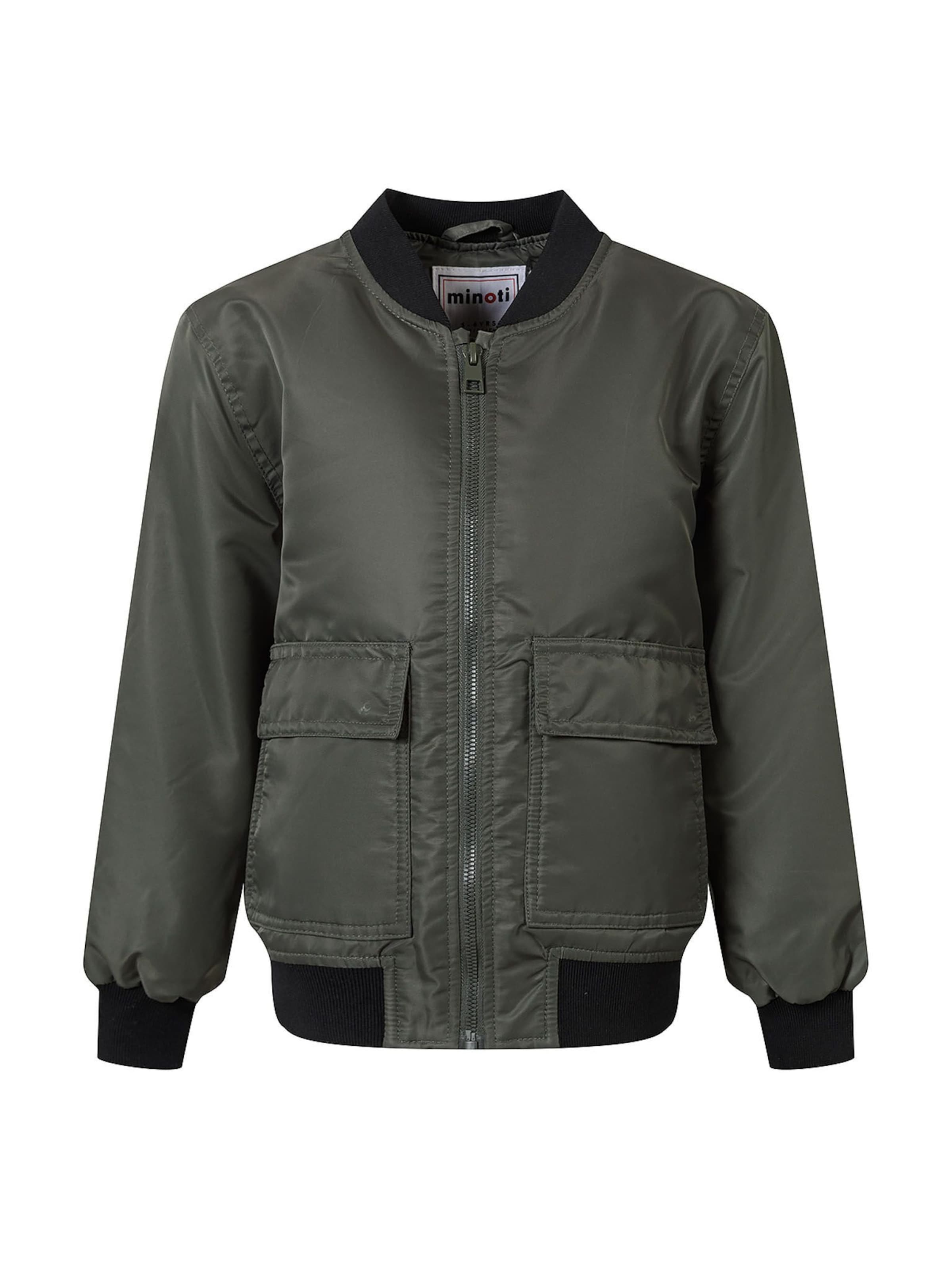 Veste mi-saison MINOTI en vert : devant
