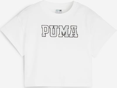 PUMA T-Shirt en noir / argent / blanc, Vue avec produit