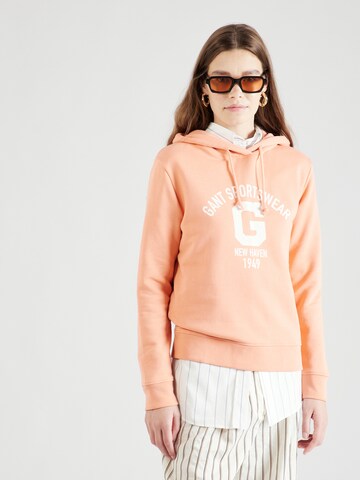 GANT Sweatshirt in Orange: predná strana