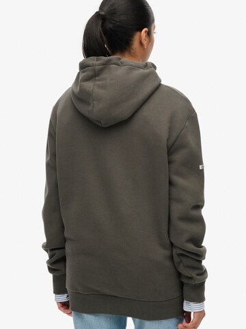 Sweat-shirt Superdry & Co en noir : derrière