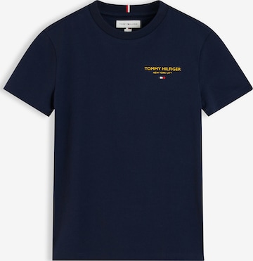 TOMMY HILFIGER Shirt 'ESSENTIAL' in Blauw: voorkant