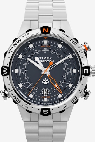 TIMEX Analoguhr 'Expedition Tide-Temp-Compass' in Silber: Vorderseite