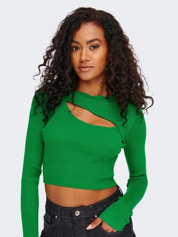 Pullover 'Liza' di ONLY in verde