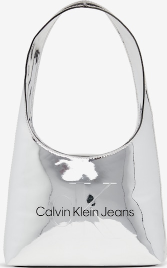 Calvin Klein Jeans Shoulder Bag in Black / Silver, Item view