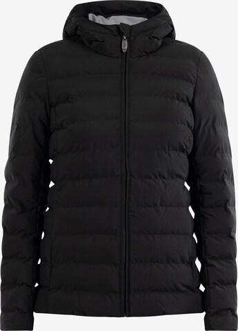 usha BLUE LABEL Winter Jacket in Black: front