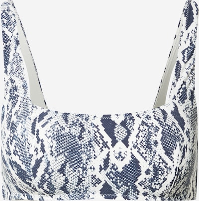 Sutien costum de baie 'HEATHER' ETAM pe bleumarin / alb, Vizualizare produs