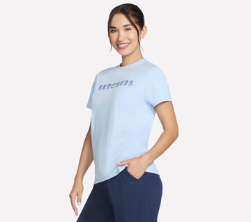 SKECHERS Shirt in Blue