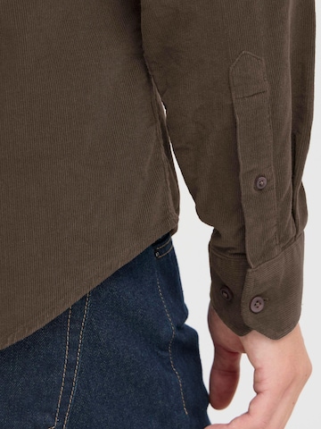 Casual Friday Regular fit Button Up Shirt ' CFAton ' in Brown