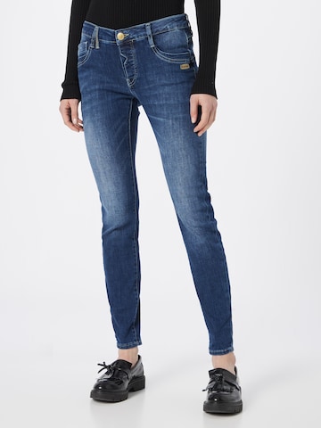 Gang Slimfit Jeans 'Gerda' in Blauw: voorkant