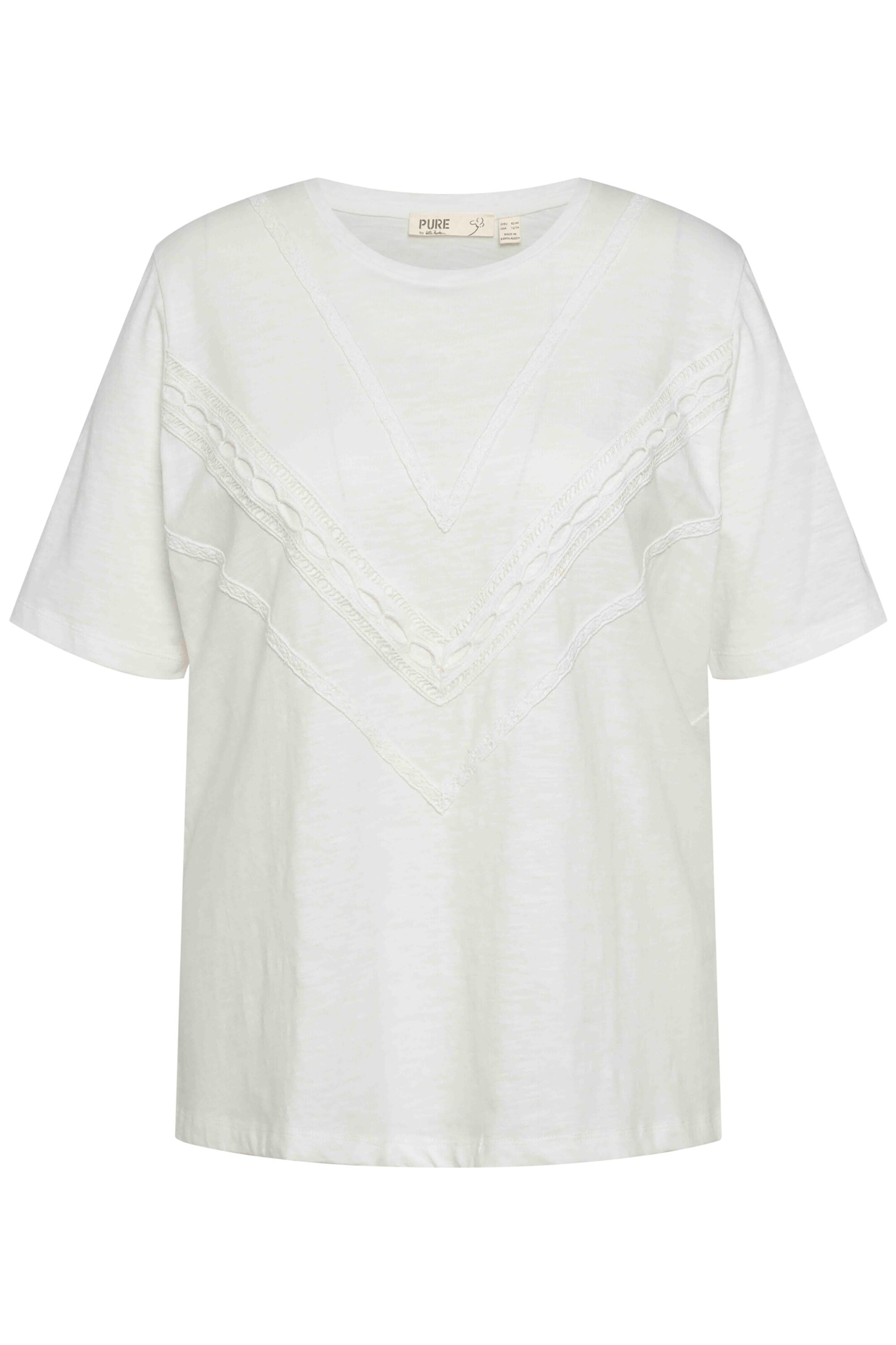 Ulla Popken Shirt in White: front