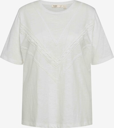 Ulla Popken Shirt  (GOTS) in offwhite, Produktansicht