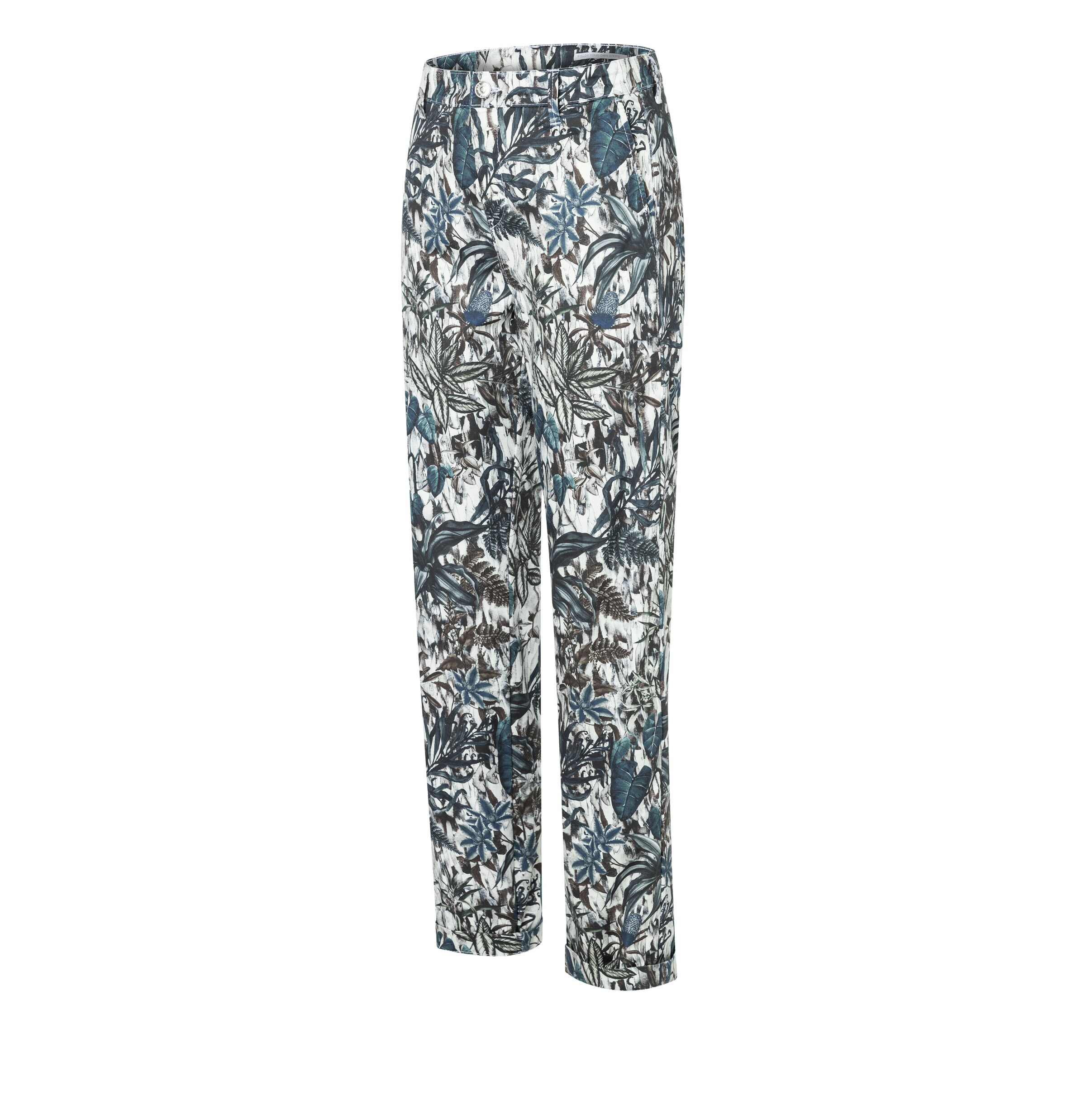 MAC Slimfit Chinohose in Weiß