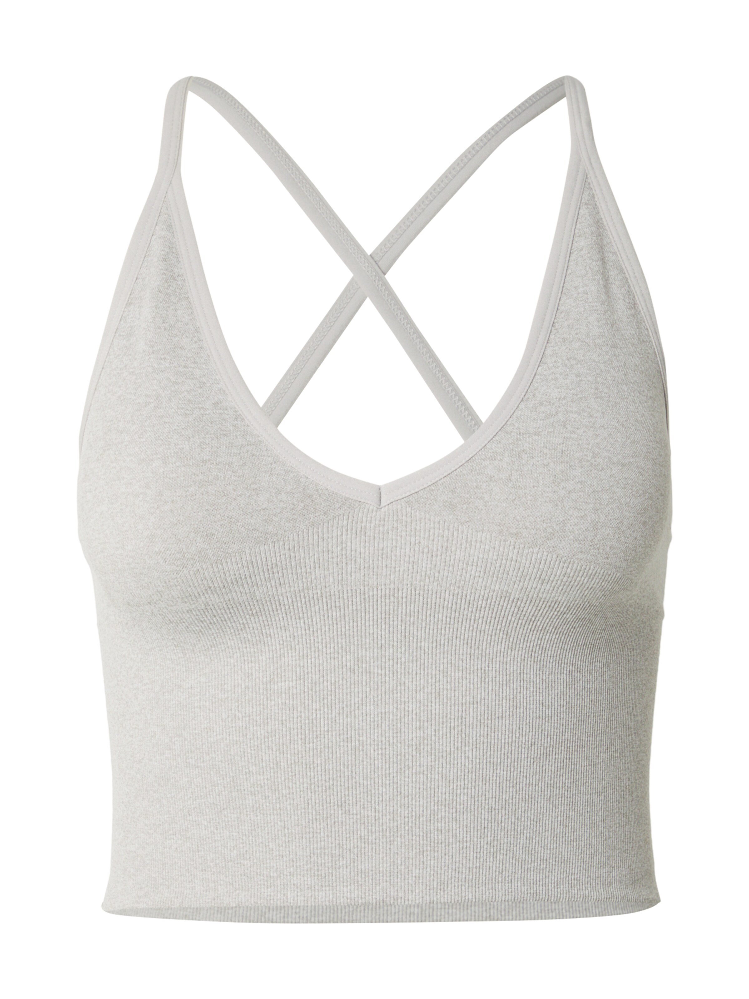 Aim'n Бюстие Спортен сутиен в сиво: отпред