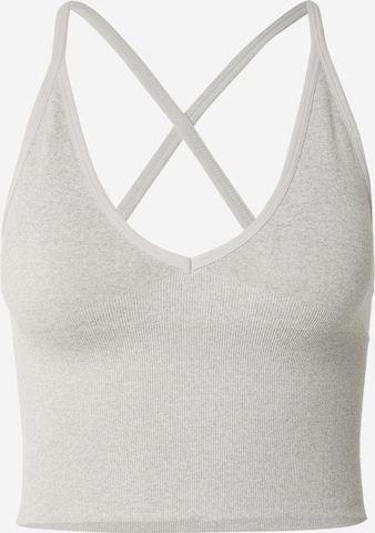 pelēks Aim'n Bezvīļu Sporta krūšturis: no priekšpuses