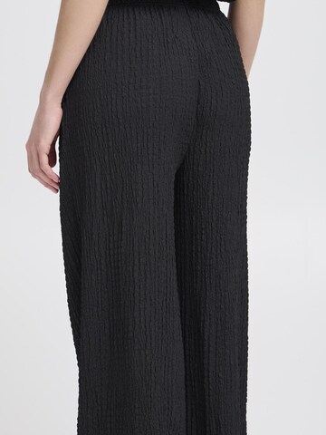 b.young Wide leg Trousers ' BYUMMI ' in Black