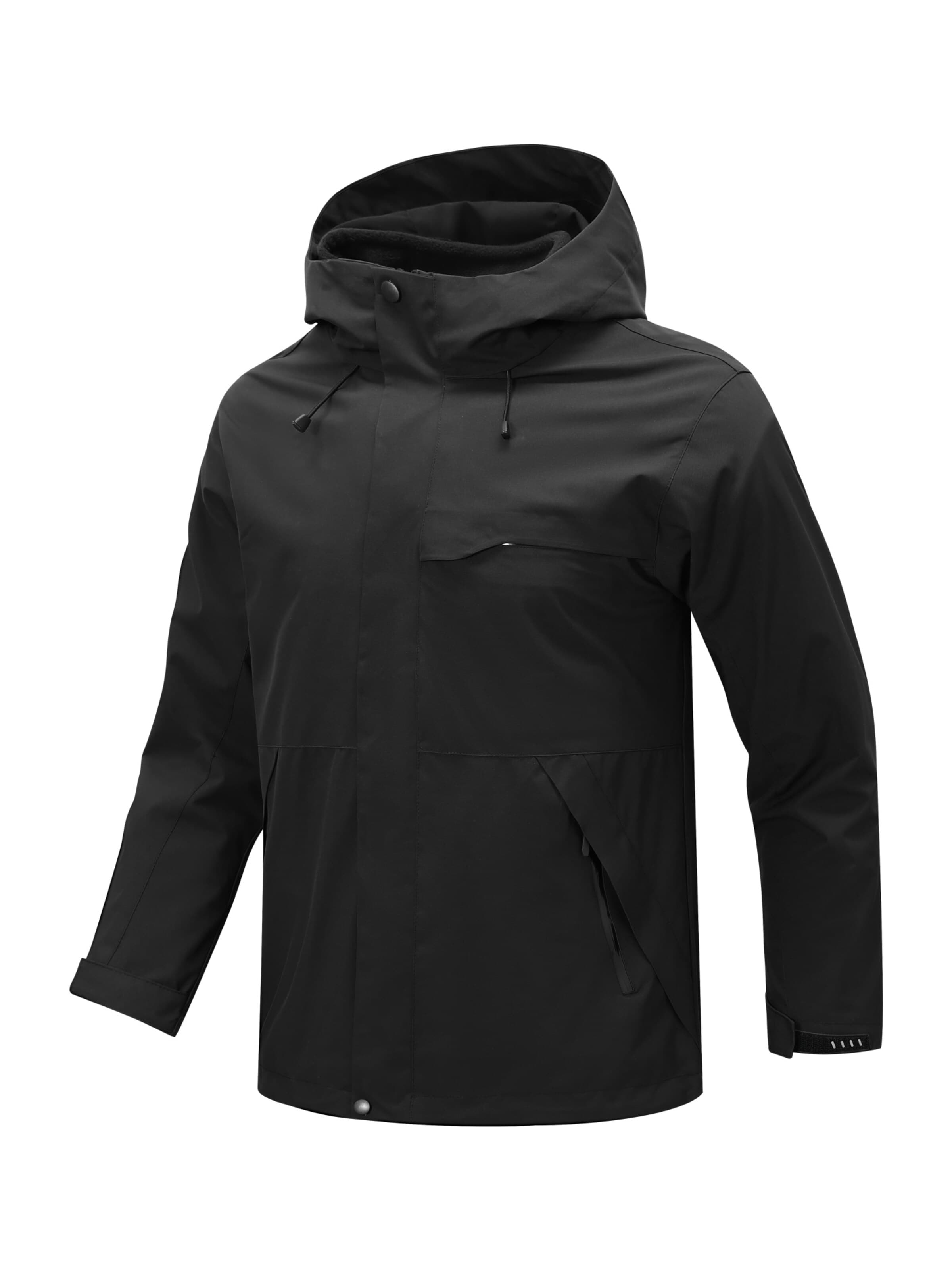 YOUTHUP Outdoor jacket 'Wandrer' in Black