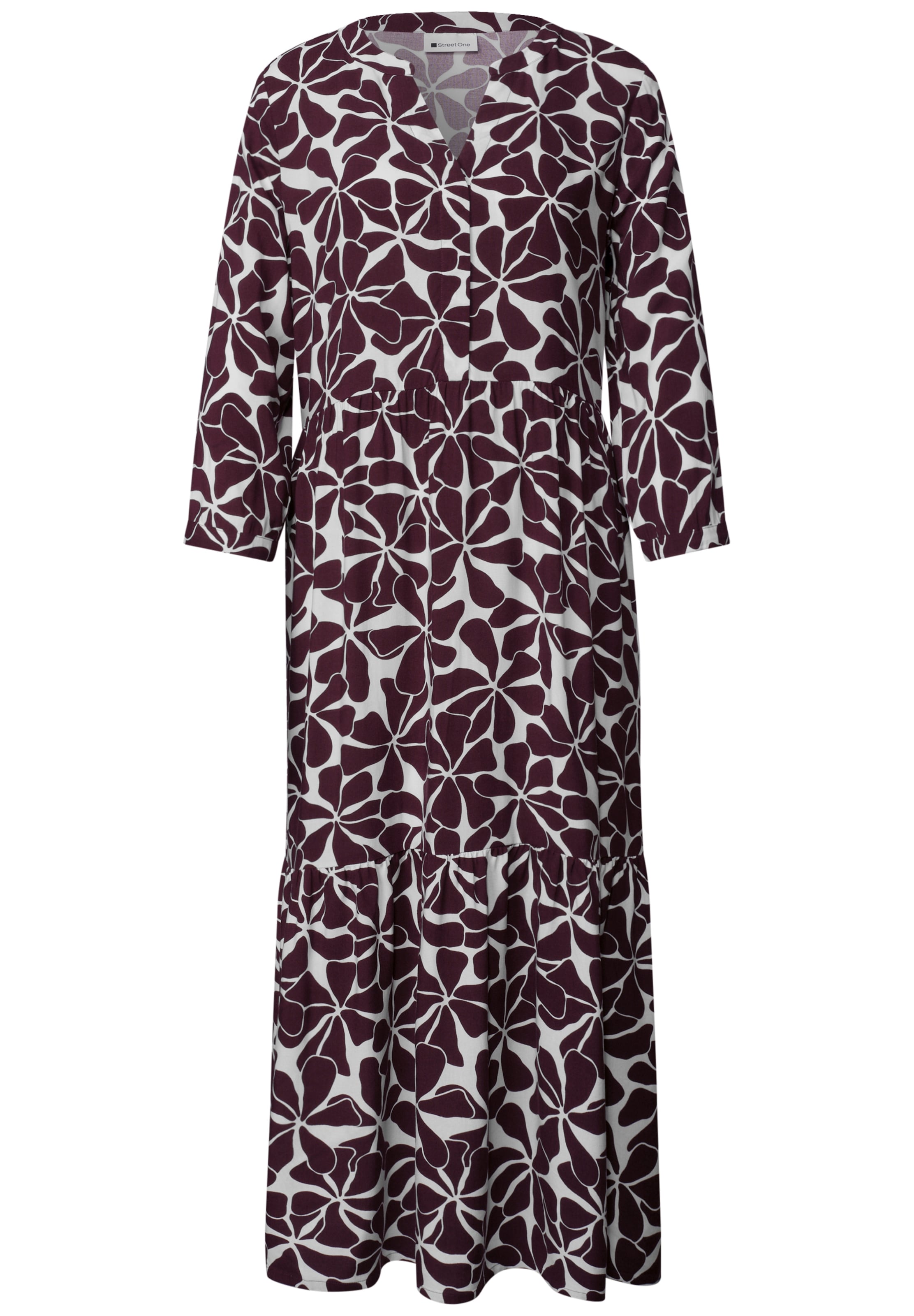 STREET ONE Kleid in Rot: Vorderseite