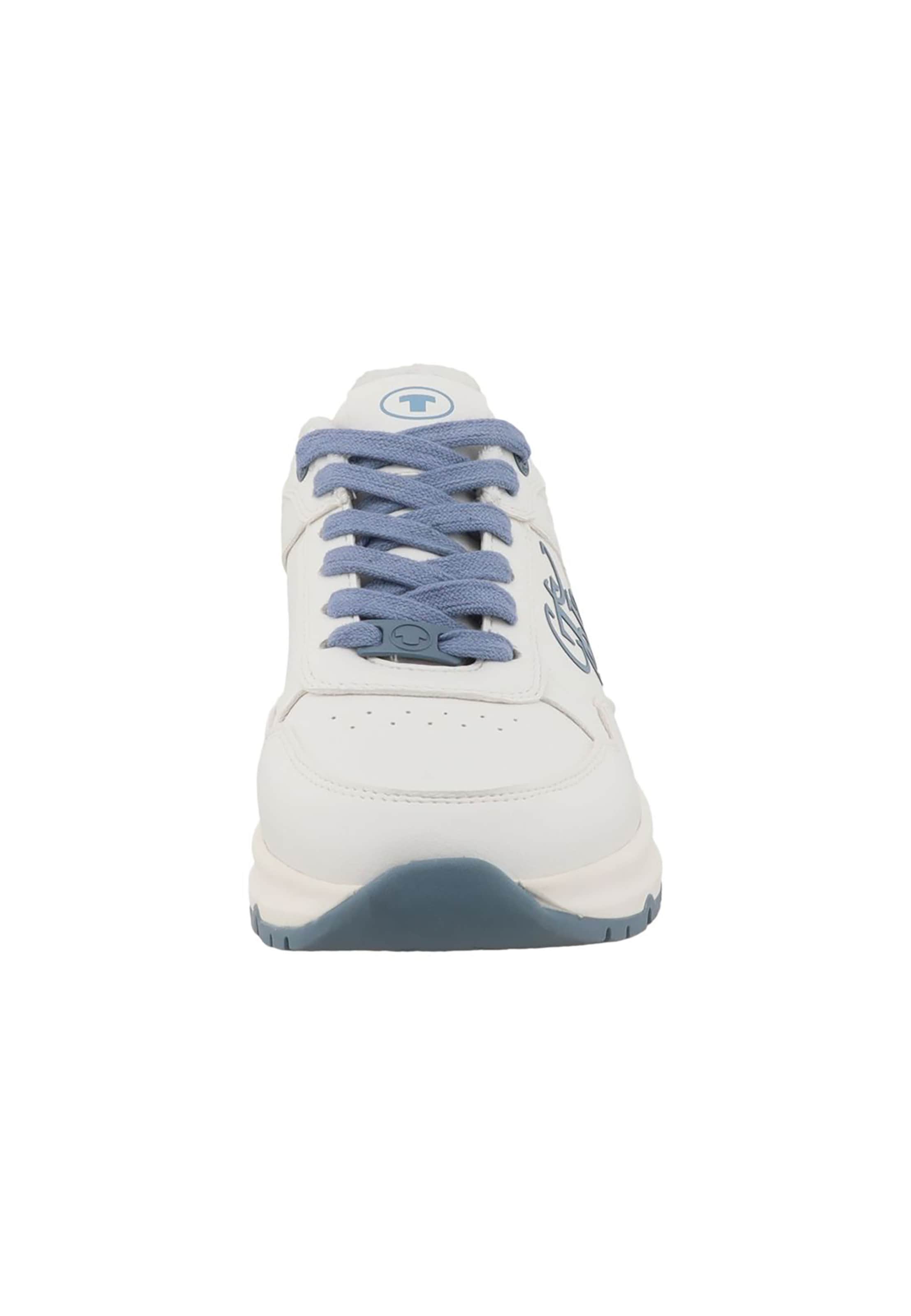 TOM TAILOR - Zapatillas deportivas bajas en blanco