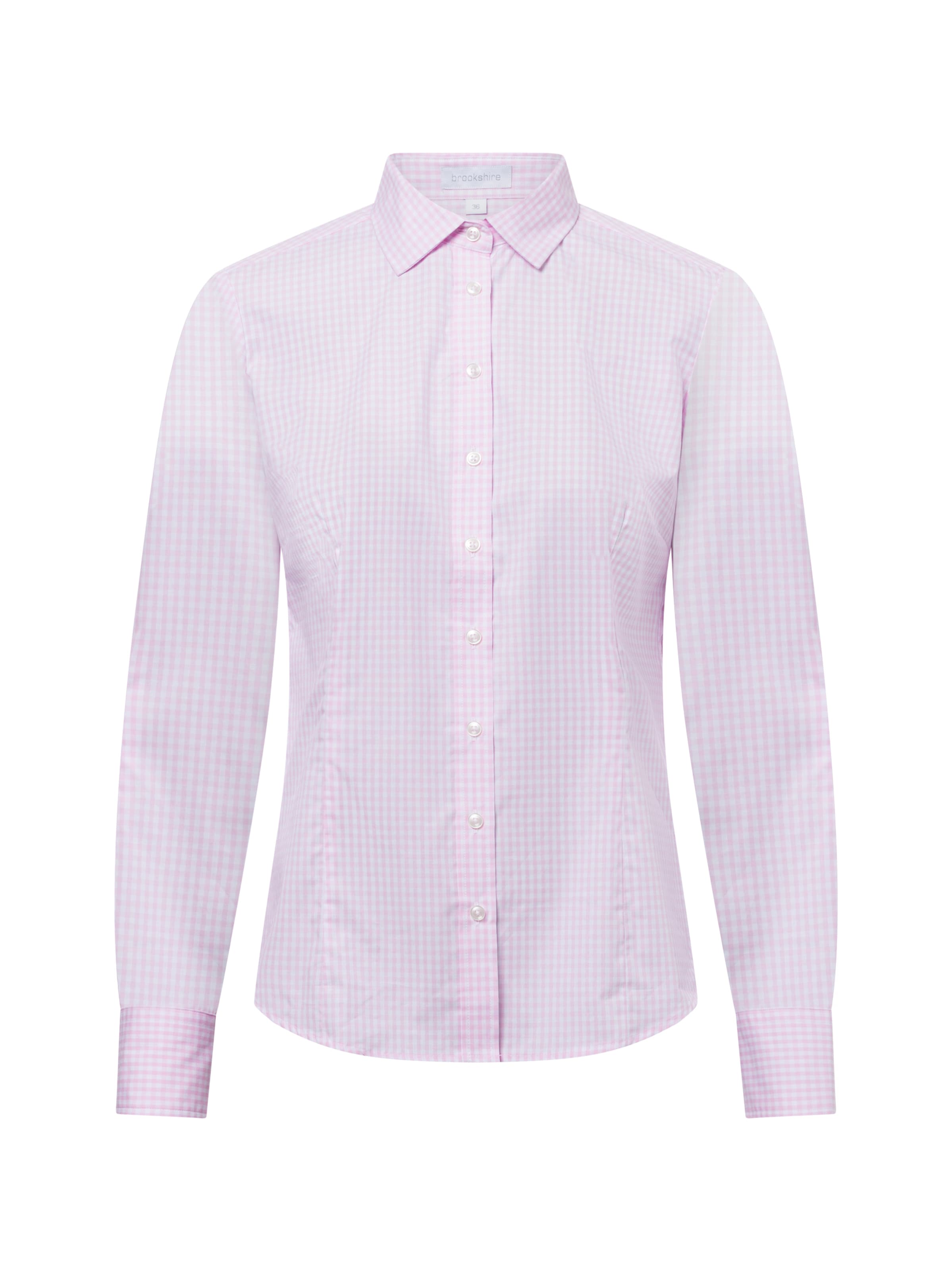 Brookshire Blouse in Pink: front