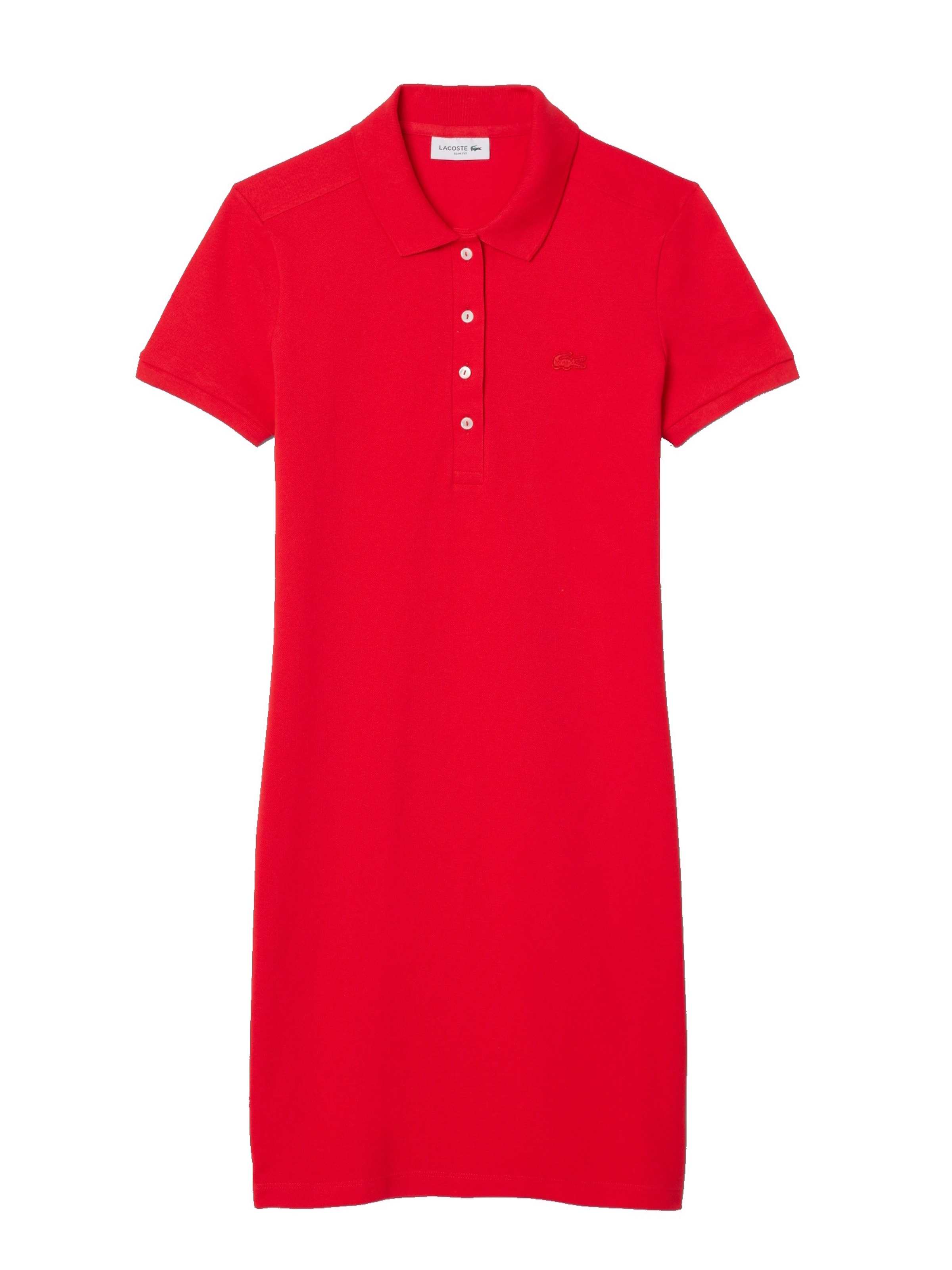 LACOSTE Kleid in Rot: Vorderseite