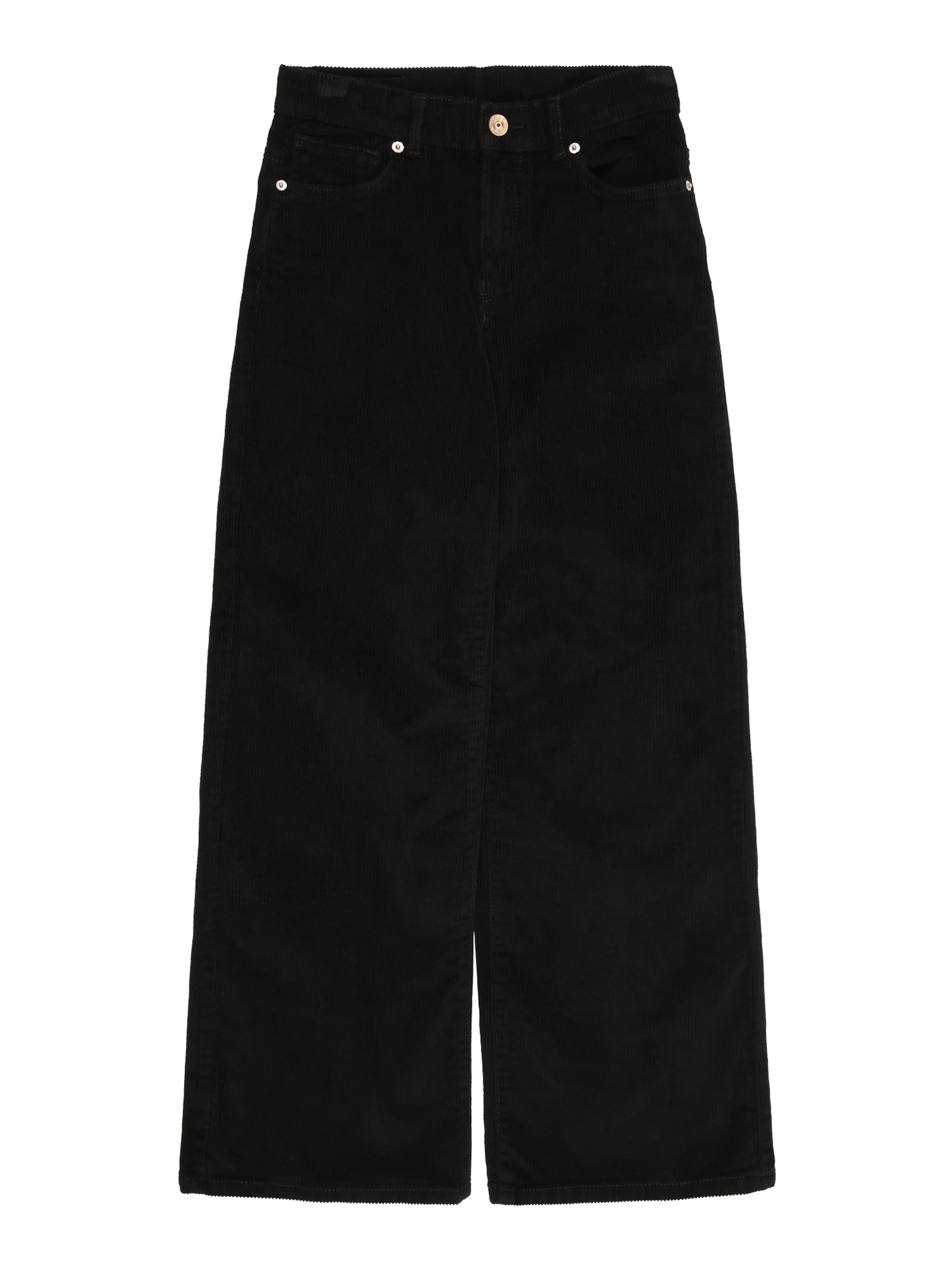 ONLY GIRLS - Pierna ancha Pantalón 'KOGHope' en negro: frente