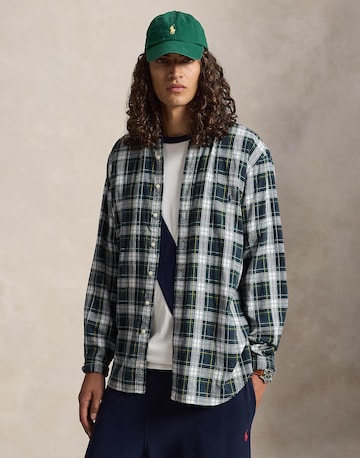 Polo Ralph Lauren Big & Tall Regular Fit Skjorte i grøn: forside