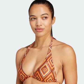 ADIDAS SPORTSWEAR Triangel Sportbikini 'adidas x FARM Rio' in Bruin