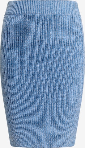 MYMO Sukňa - Modrá: predná strana