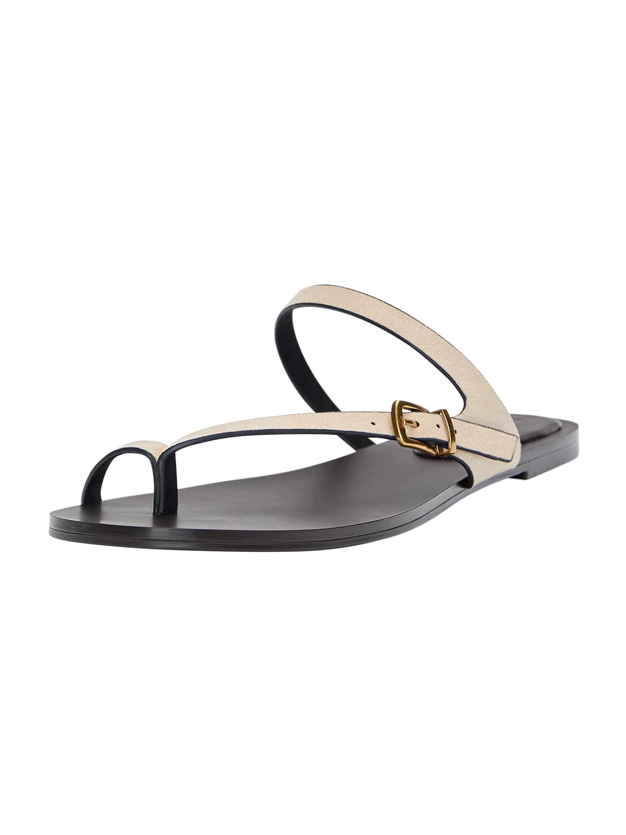 Pull&Bear Varvastossut värissä beige: etupuoli