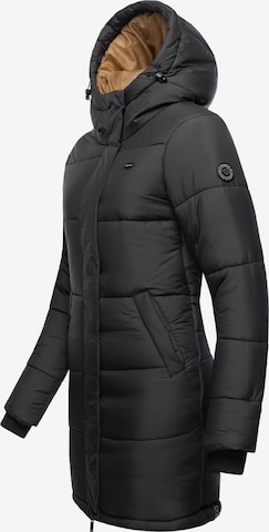 Ragwear Wintermantel 'Relive' in Schwarz