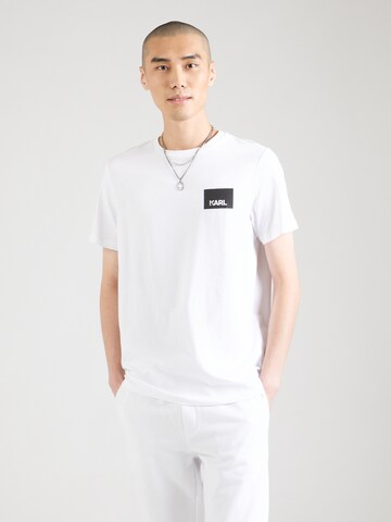 Karl Lagerfeld Póló - fehér: elől