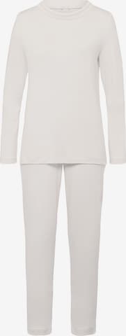 Hanro Pyjama ' Milla ' in Weiß: front