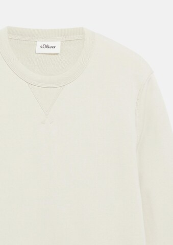 s.Oliver - Sudadera en beige: frente