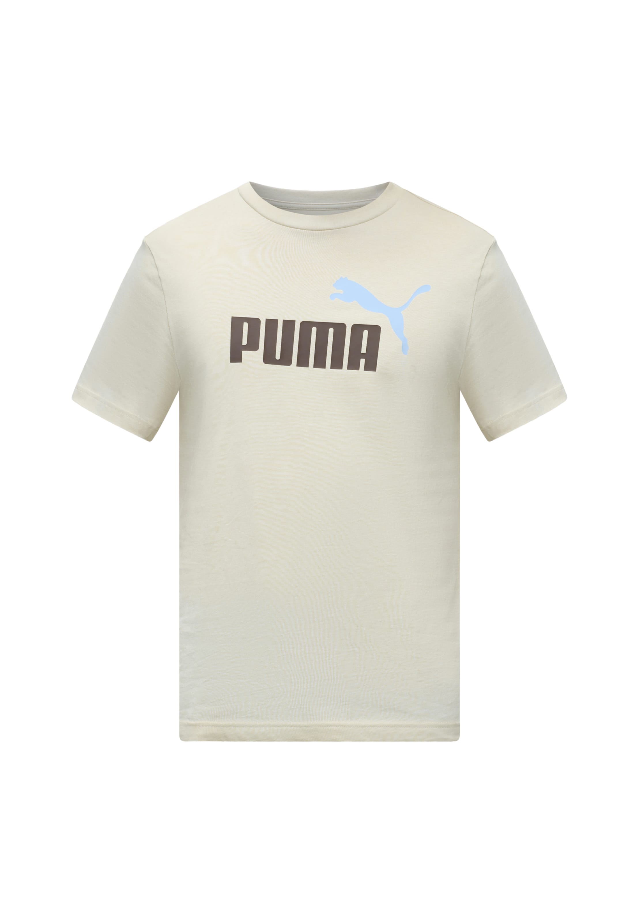 PUMA Functioneel shirt 'ESS No. 1' in Beige: voorkant