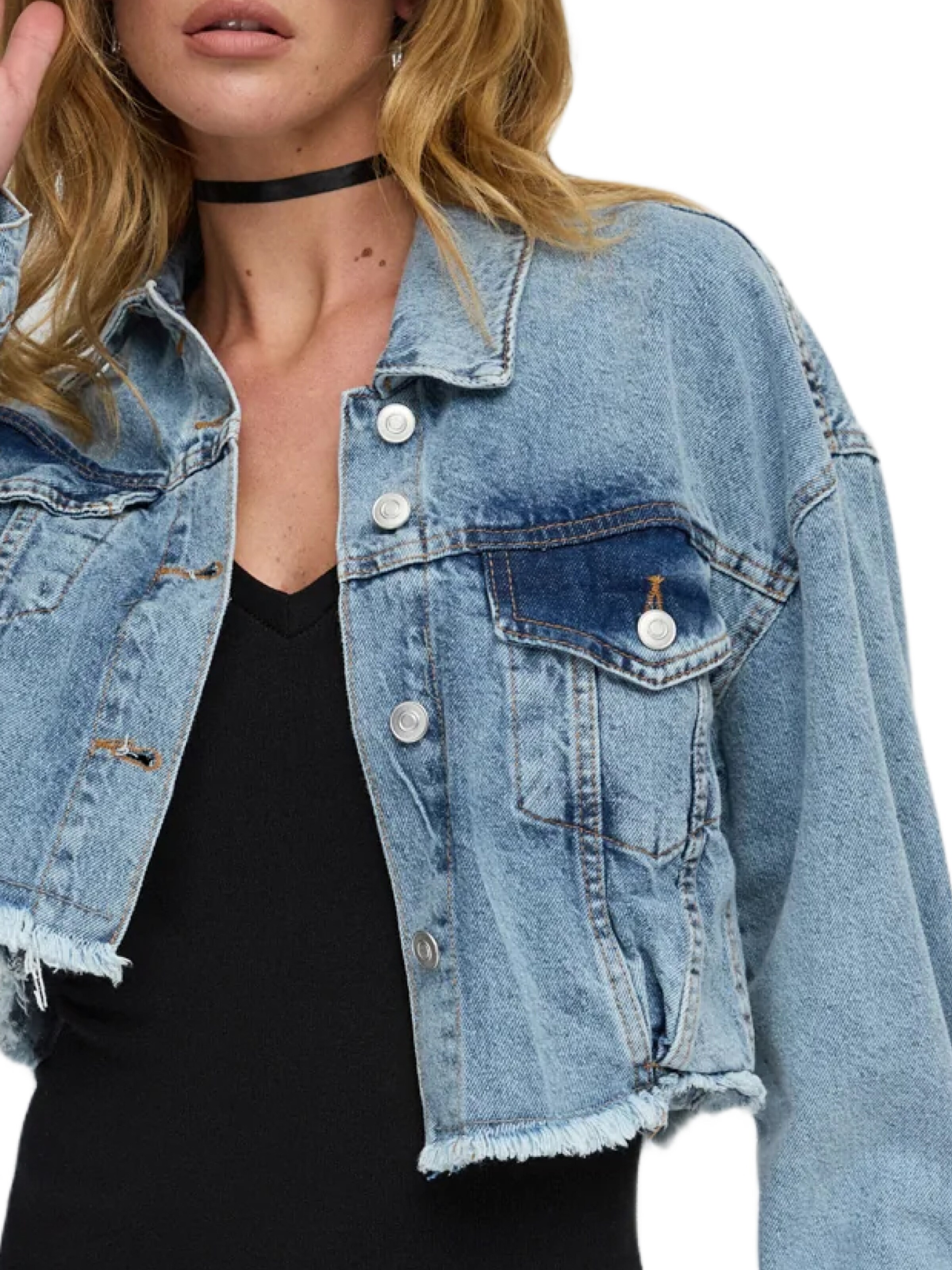 No Matter What Between-season jacket in Blue