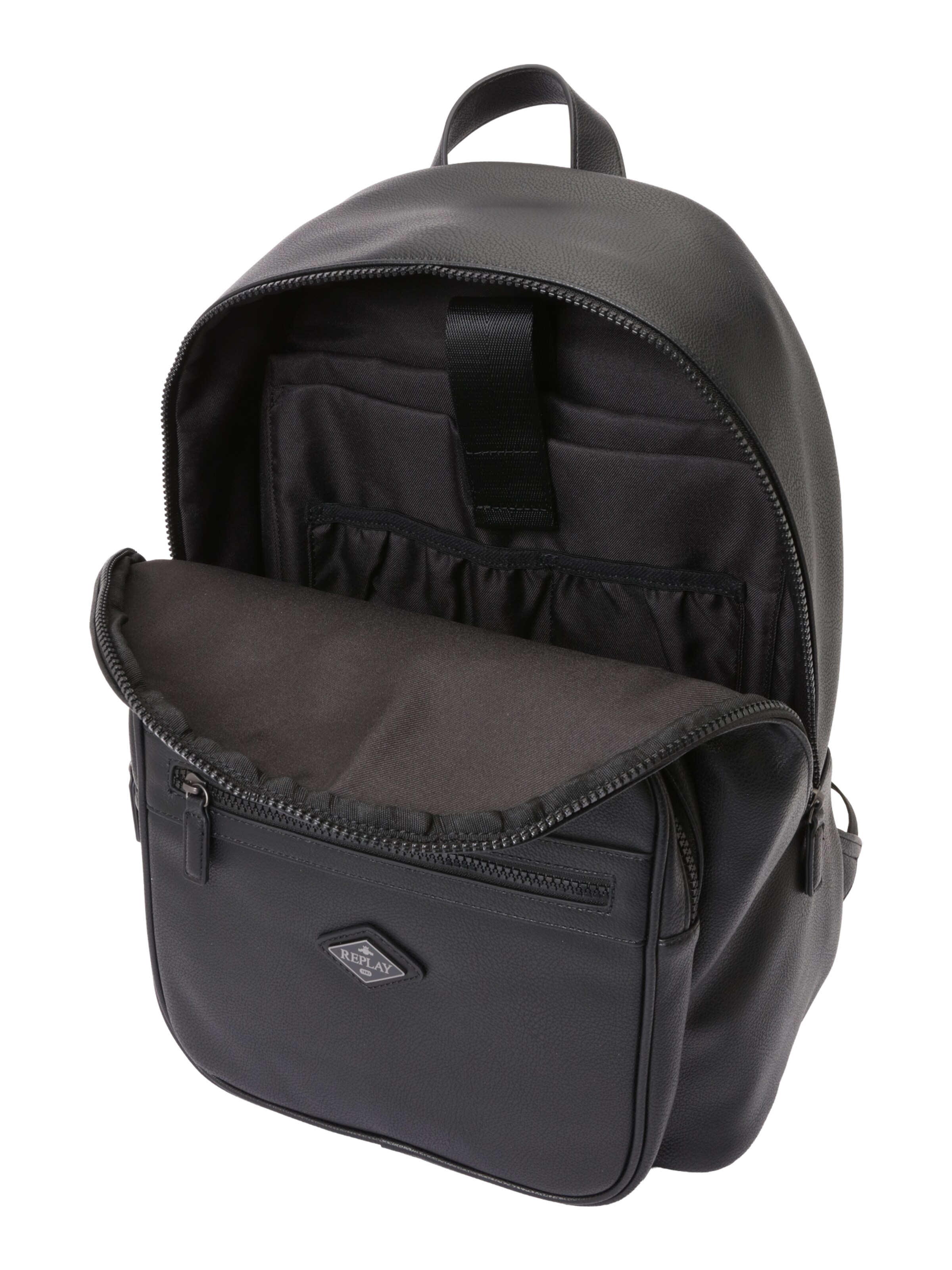 REPLAY Ryggsäck i svart