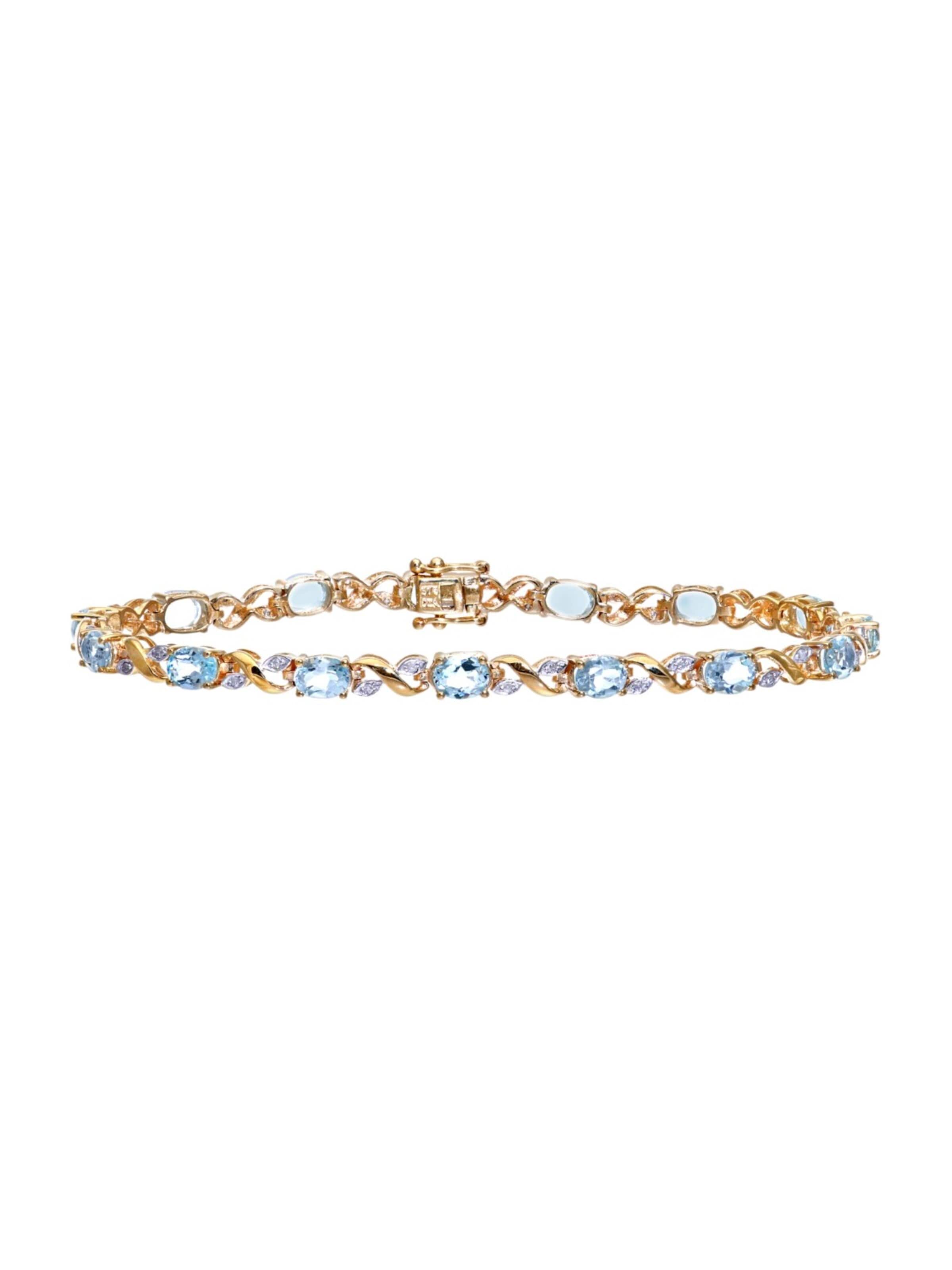 DIAMANT LETERNEL - Pulsera en oro: frente
