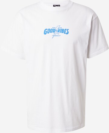 T-Shirt 'Ride Good' Iriedaily en blanc : devant