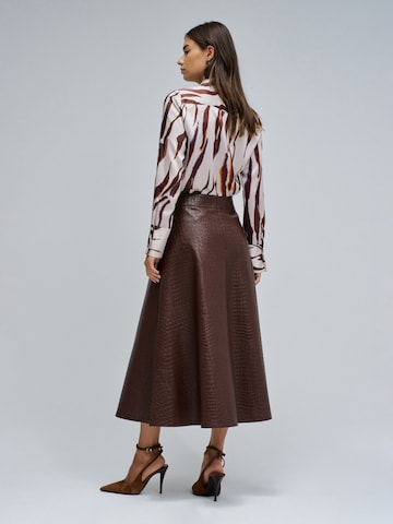 Salsa Jeans Rok in Bruin